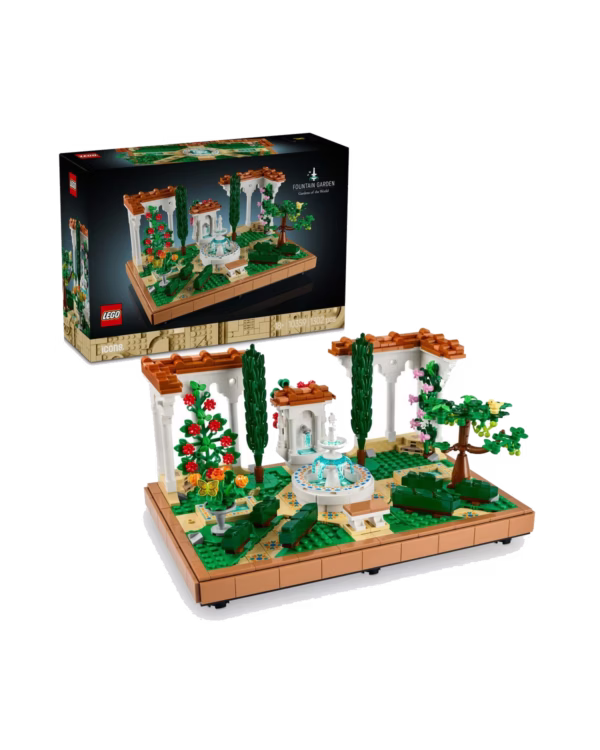LEGO® Icons Fountain Garden Home Decor Set for Adults 10359 - 1