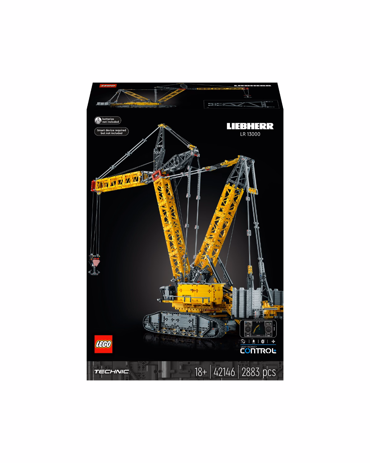 LEGO® 42146 Technic Liebherr Crawler Crane LR 13000 RC Set - 6