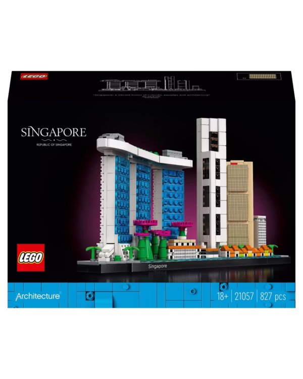 LEGO® Architecture Singapore Set For Adults 21057 - 2