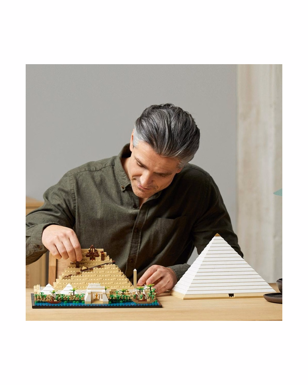LEGO® 21058 Architecture Great Pyramid of Giza Set for Adults - 4