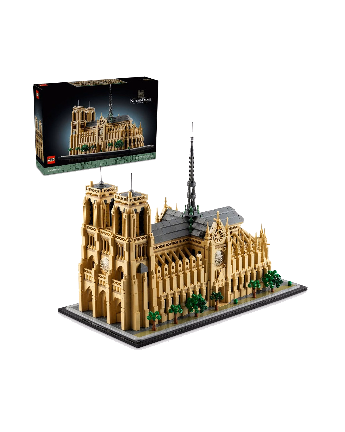 LEGO® Architecture Notre-Dame De Paris Set 21061 - 1