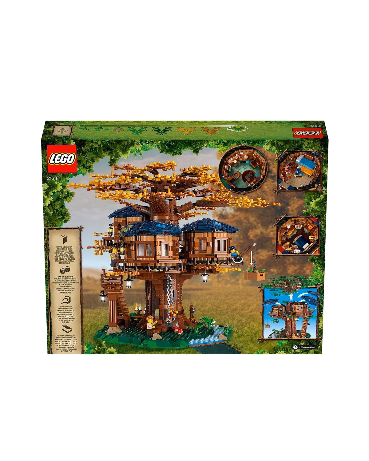 LEGO® Ideas Tree House Collector's Model Building Set 21318 - 2