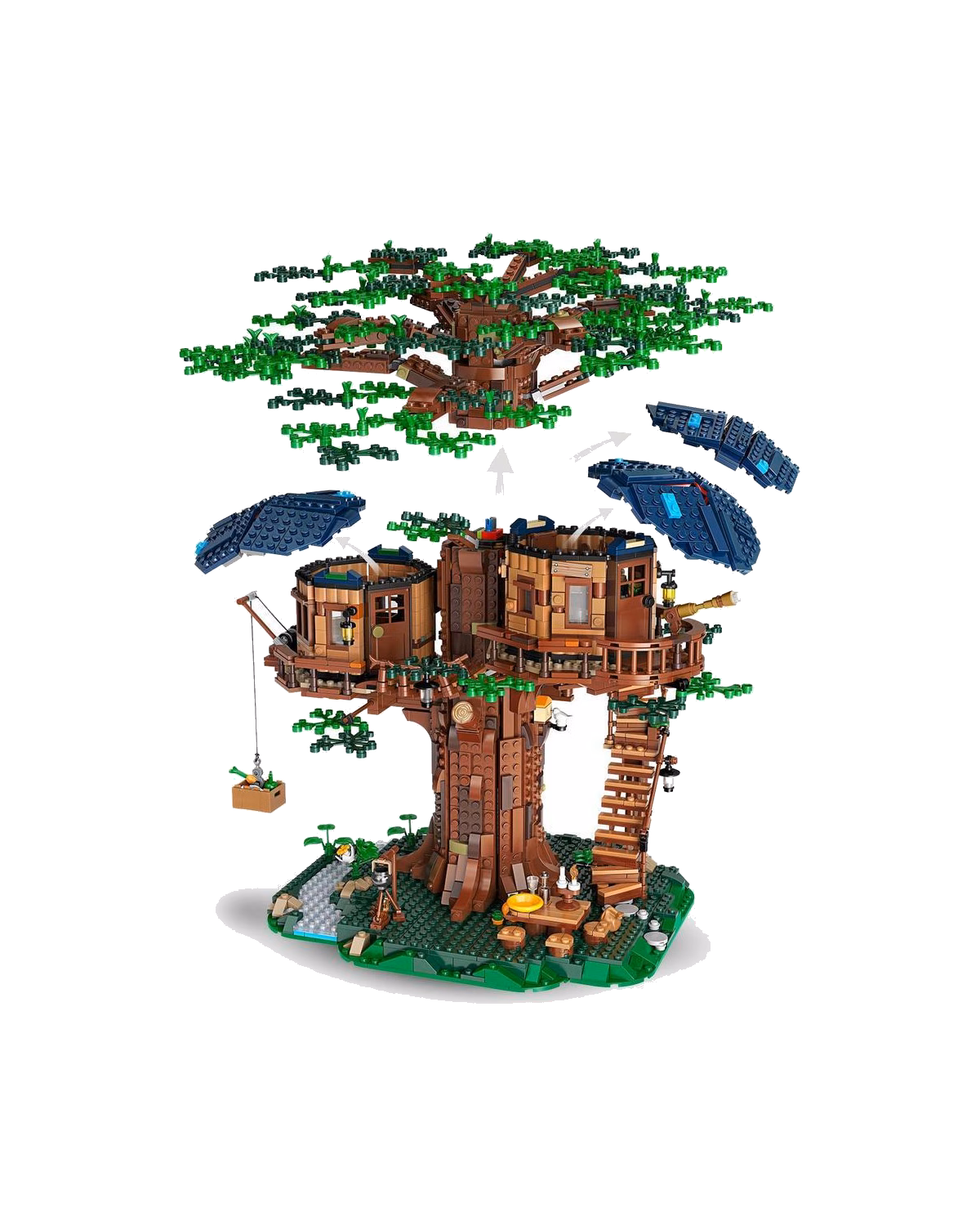 LEGO® Ideas Tree House Collector's Model Building Set 21318 - 6