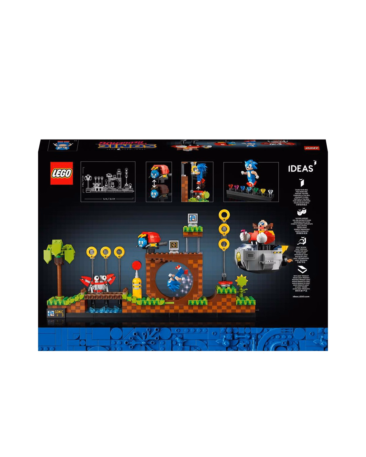 LEGO® Ideas Sonic The Hedgehog's Green Hill Zone Set 21331 - 2