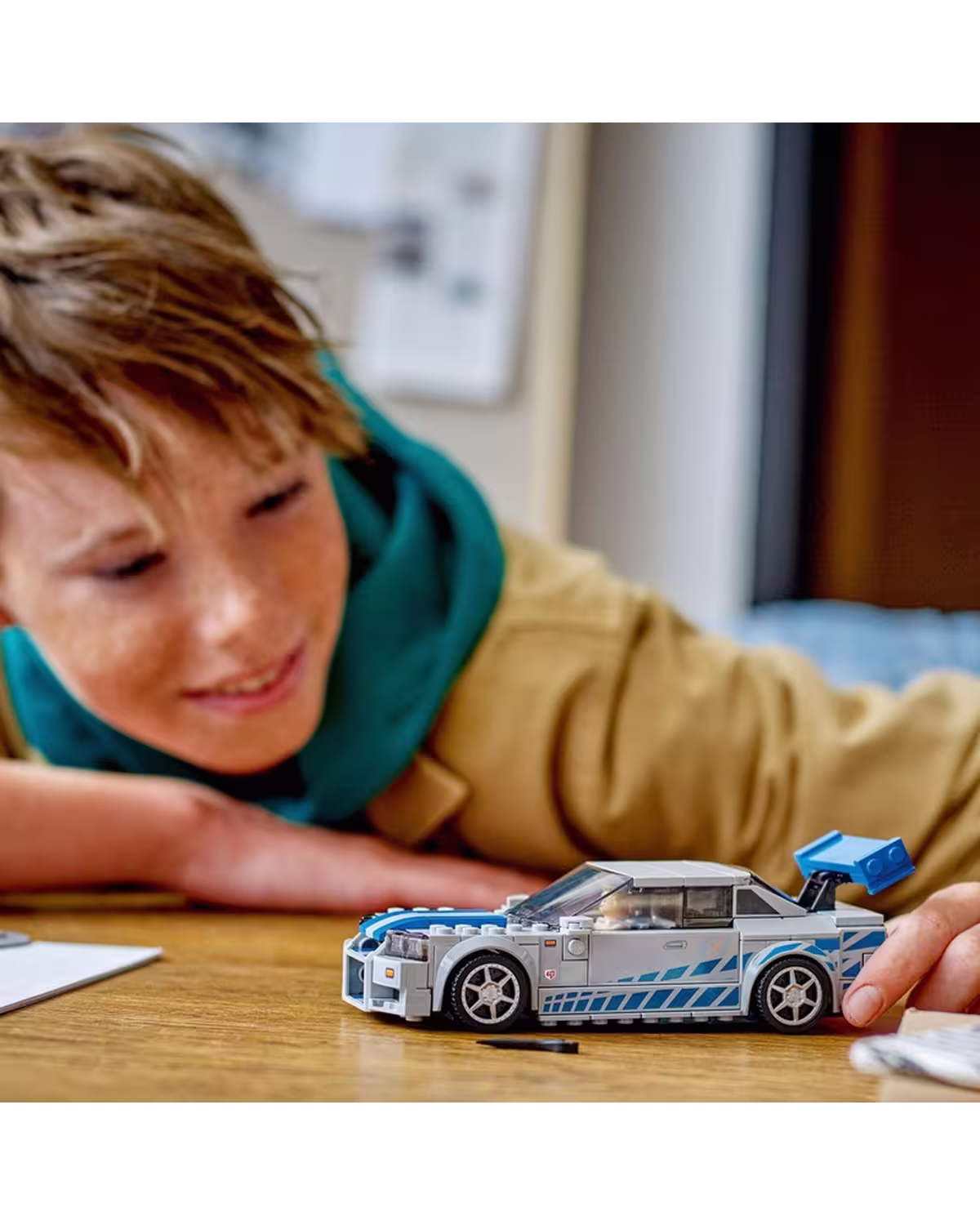 LEGO Speed Champions 76917 2 Fast 2 Furious Nissan Skyline GT-R (R34) Car Set view 6