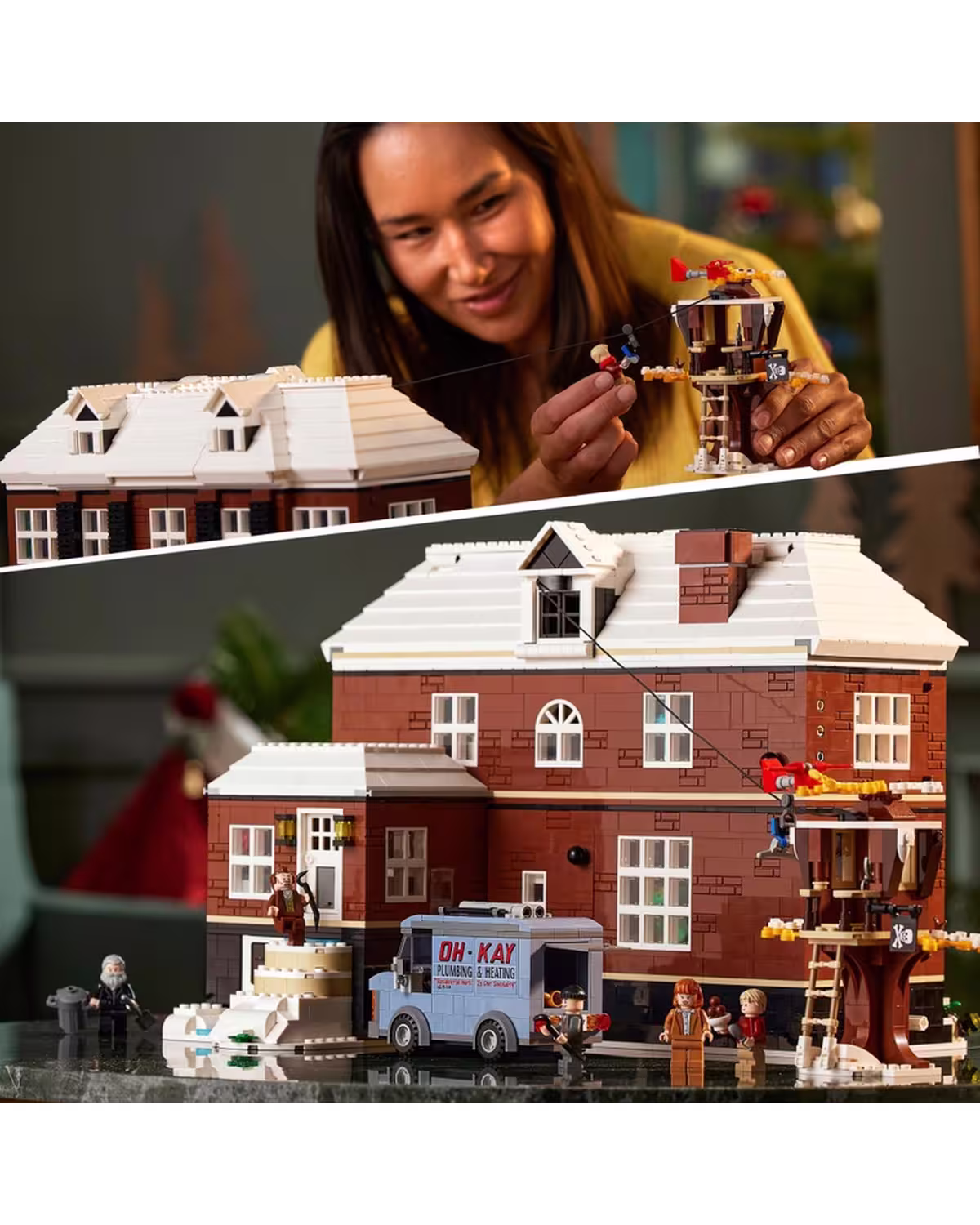 LEGO Ideas 21330 Home Alone McCallisters' House Set for Adults view 5