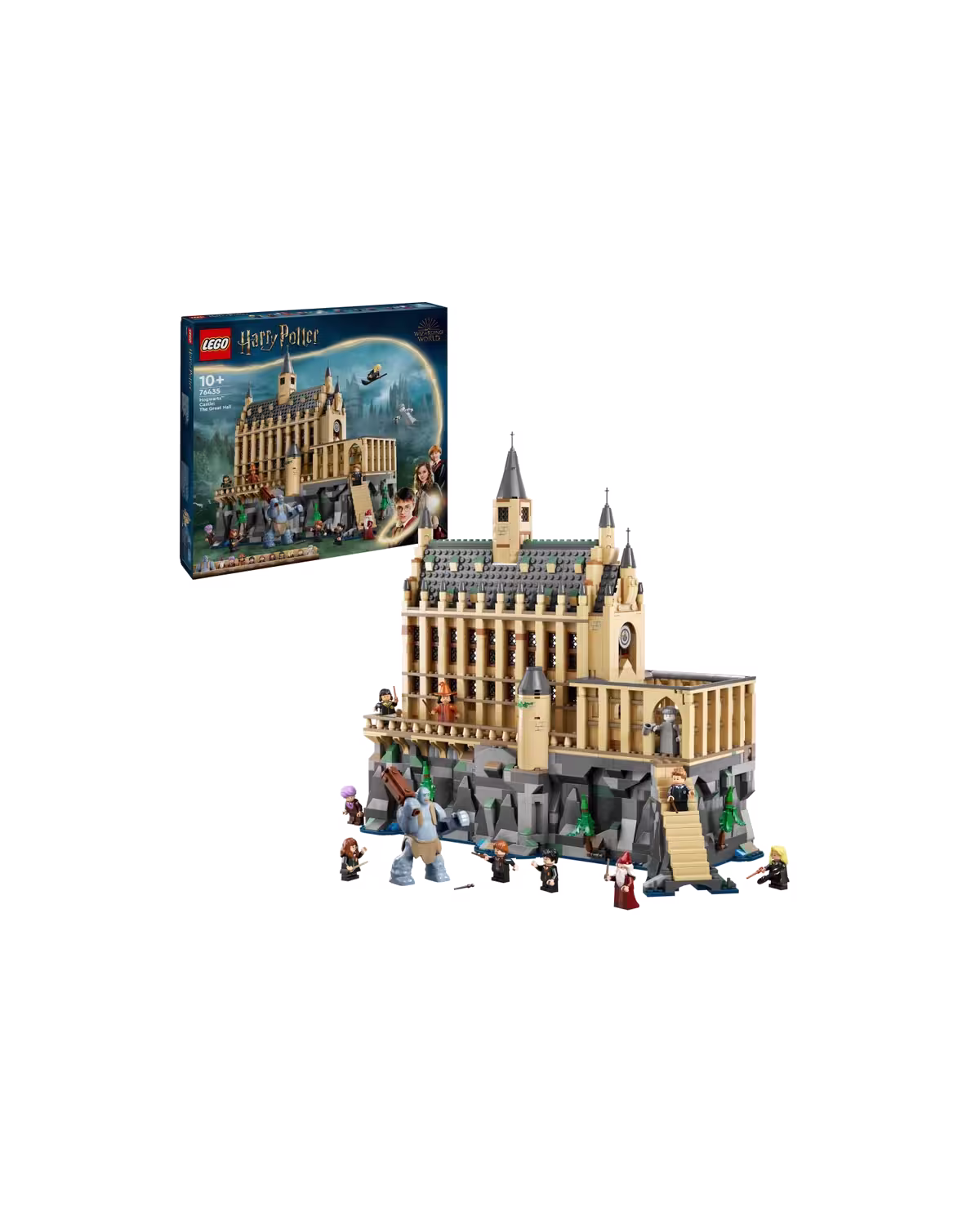 LEGO Harry Potter 76435 Hogwarts Castle: The Great Hall Set studio view 1