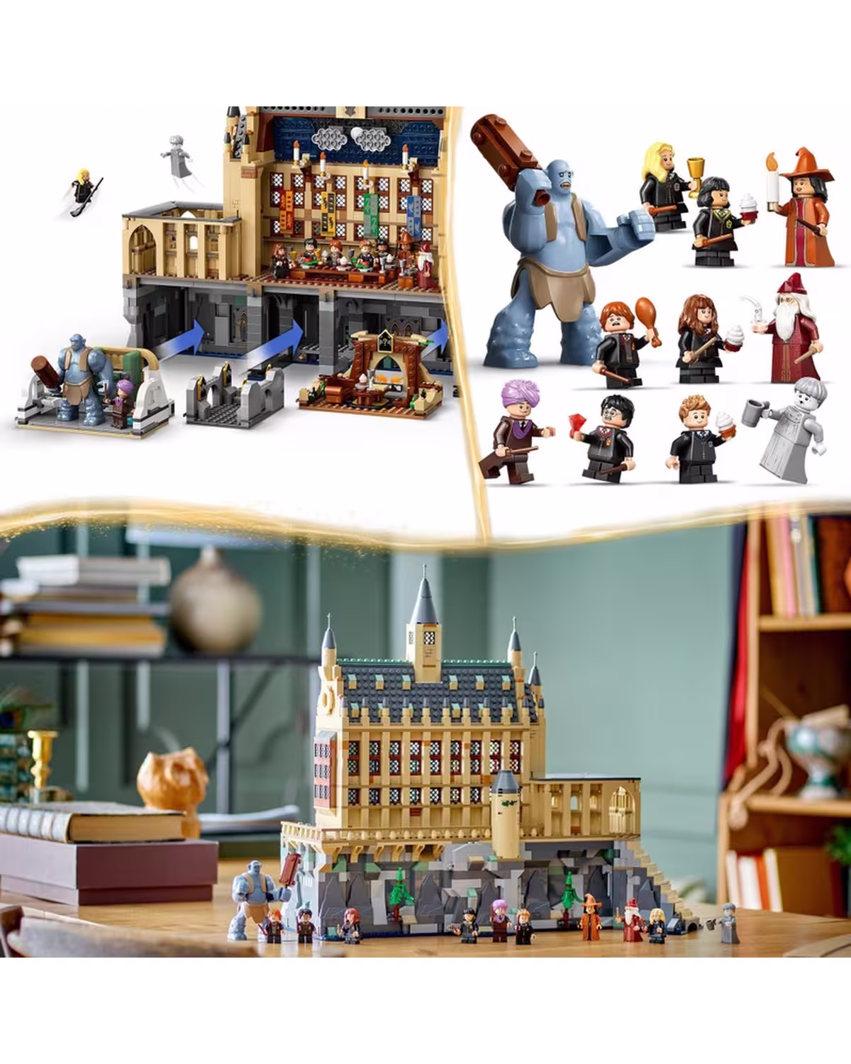 LEGO Harry Potter 76435 Hogwarts Castle: The Great Hall Set view 6