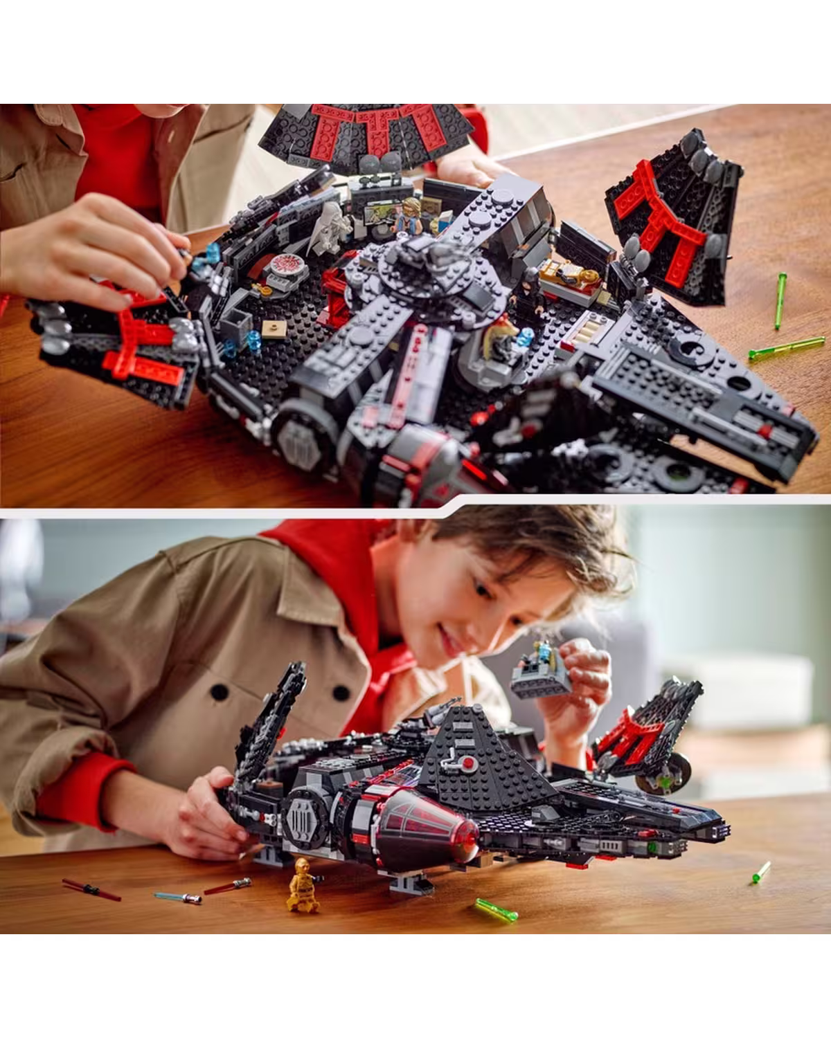LEGO Star Wars 75389 Rebuild the Galaxy The Dark Falcon Set view 3