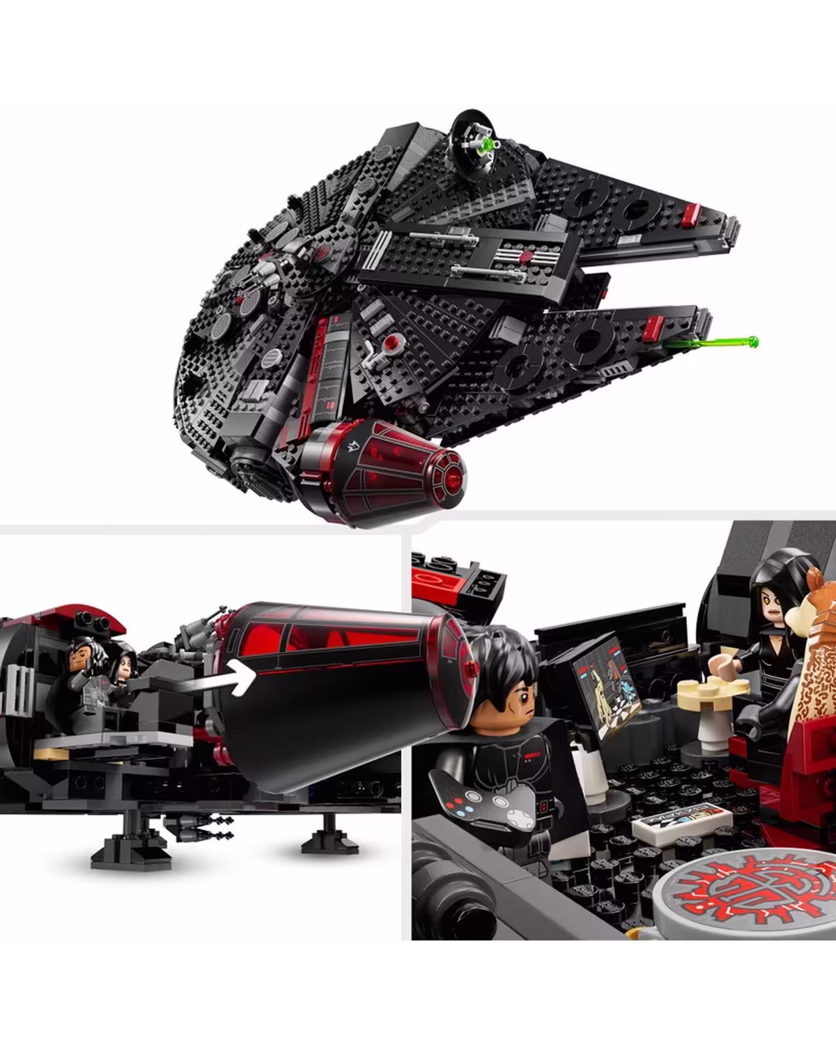 LEGO Star Wars 75389 Rebuild the Galaxy The Dark Falcon Set view 4