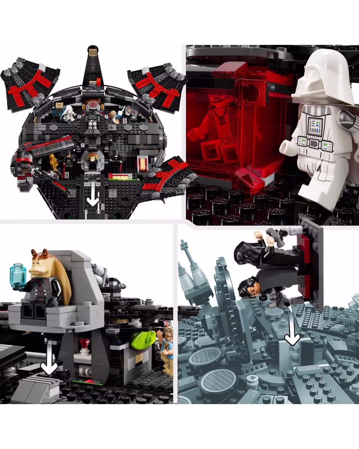 LEGO Star Wars 75389 Rebuild the Galaxy The Dark Falcon Set view 5
