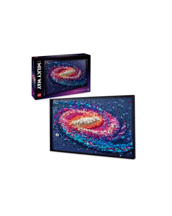 LEGO Art 31212 The Milky Way Galaxy Set for Adults studio view 1