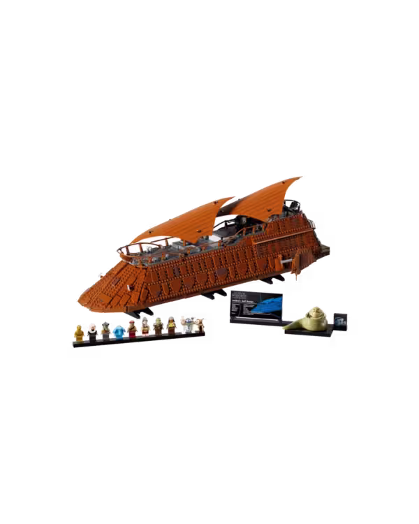 LEGO Star Wars 75397 Return of the Jedi Jabba's Sail Barge Set for Adults studio view 2