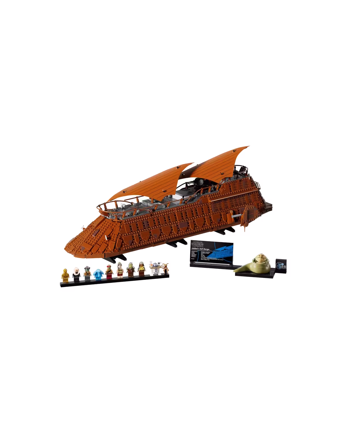 LEGO Star Wars 75397 Return of the Jedi Jabba's Sail Barge Set for Adults studio view 2