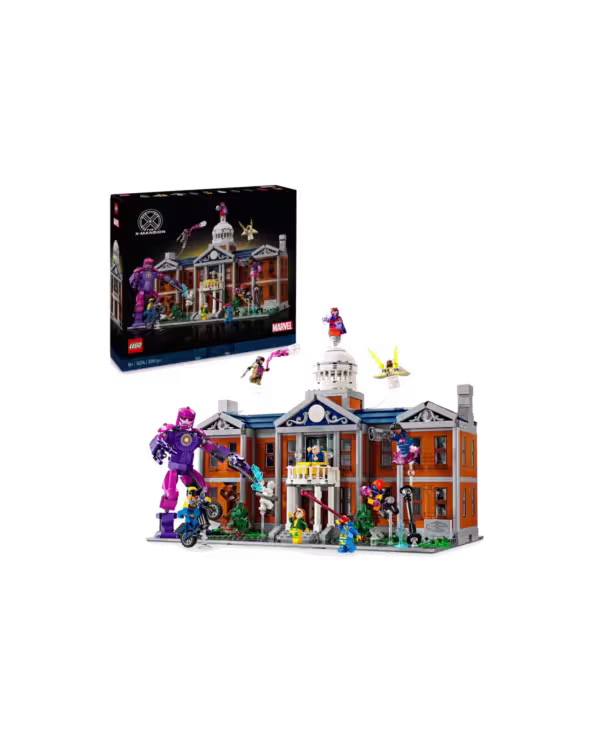 LEGO Marvel 76294 X-Men: The X-Mansion Set for Adults studio view 1