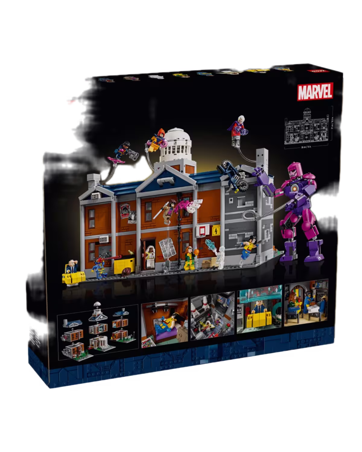LEGO Marvel 76294 X-Men: The X-Mansion Set for Adults studio view 6