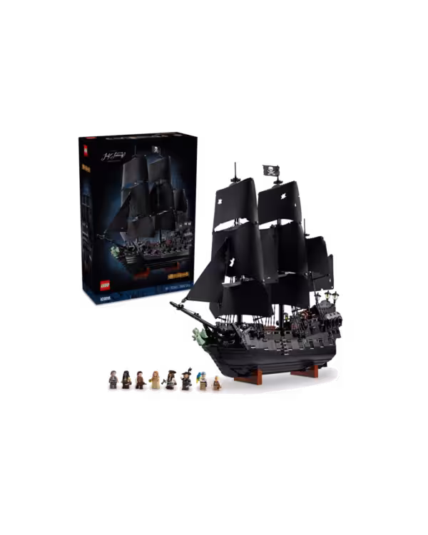 LEGO Icons 10365 Captain Jack Sparrow's Pirates of the Caribbean Ship Set for Adults studio view 1