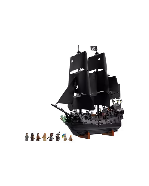 LEGO Icons 10365 Captain Jack Sparrow's Pirates of the Caribbean Ship Set for Adults studio view 2