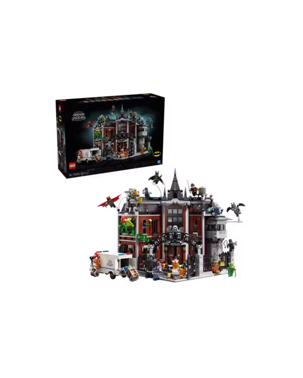 LEGO DC Batman 76300 Arkham Asylum Set for Adults studio view 1