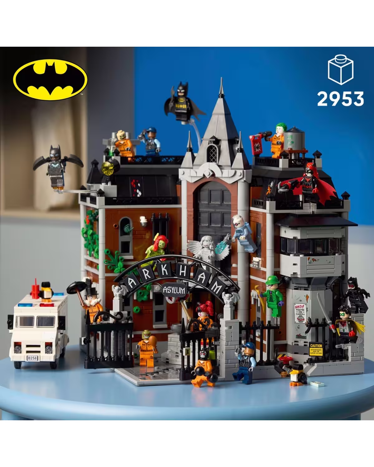 LEGO DC Batman 76300 Arkham Asylum Set for Adults view 3