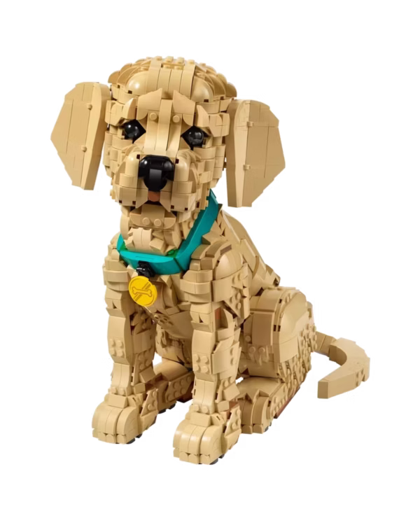 LEGO Icons 11384 Golden Retriever Puppy Set for Adults view 2