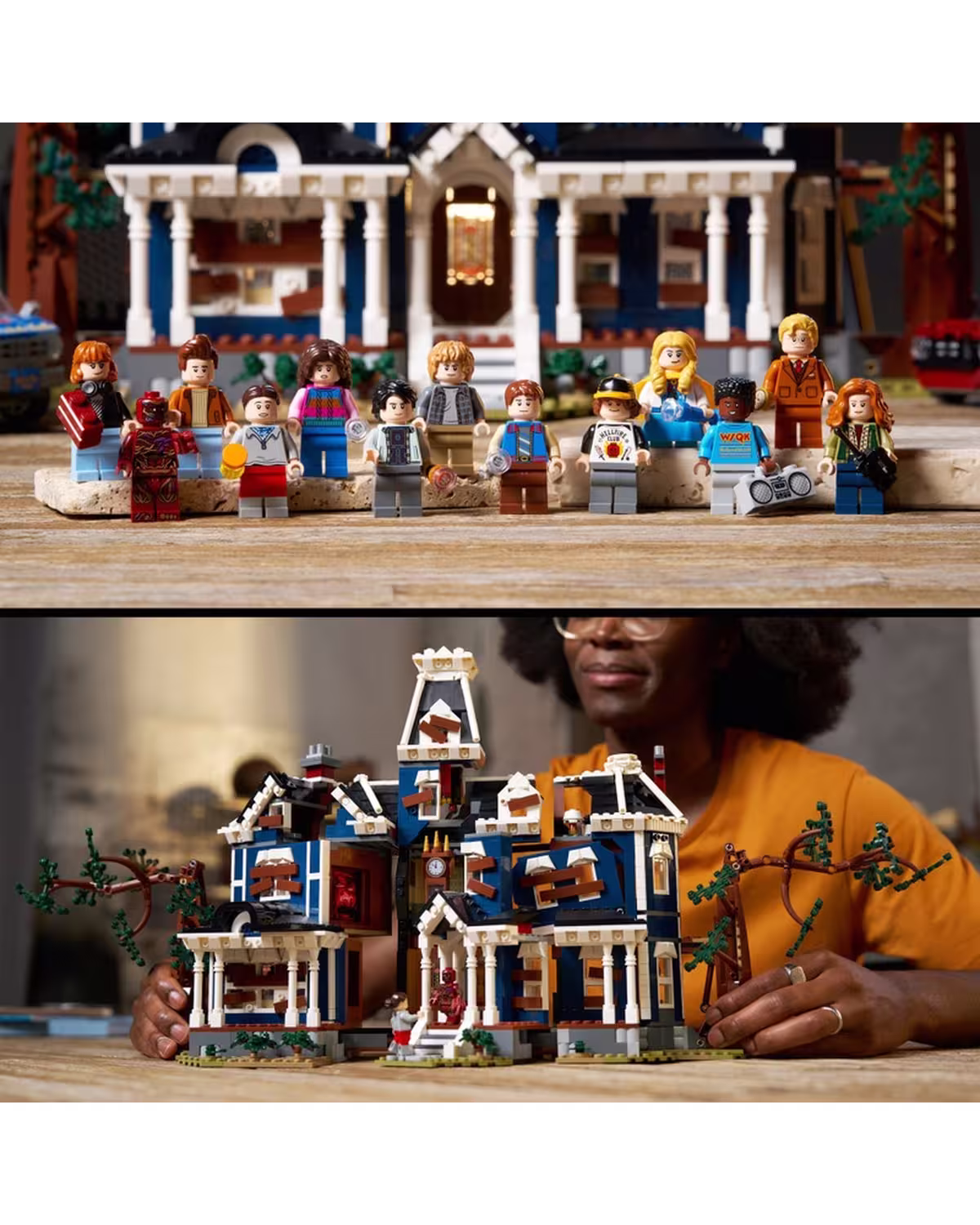 LEGO Icons 11370 Stranger Things: The Creel House Set for Adults view 5