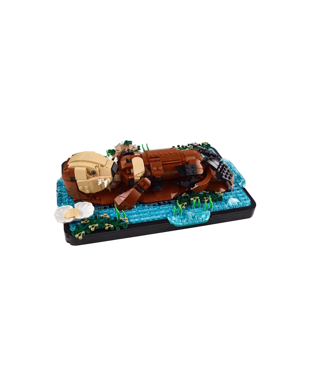 LEGO Ideas 21366 Floating Sea Otters Set for Adults studio view 2
