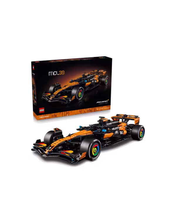 LEGO Technic 42228 McLaren MCL39 F1 Car Set for Adults studio view 1