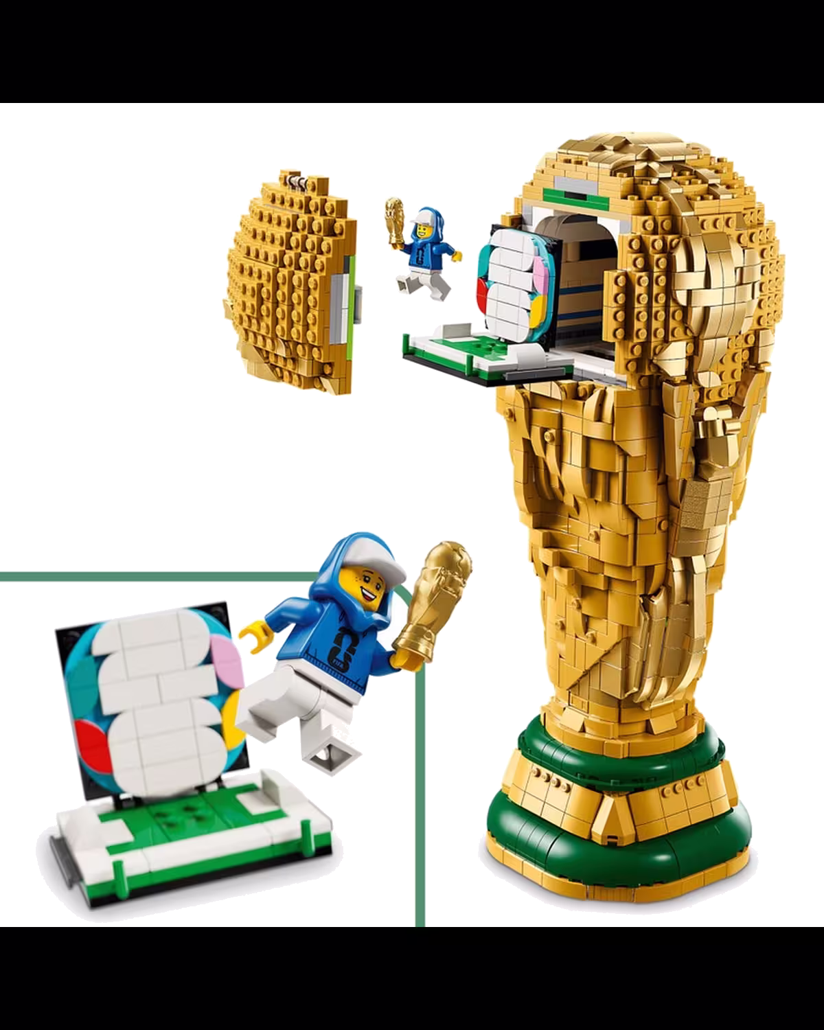 LEGO Editions 43020 FIFA World Cup Official Trophy Set view 3