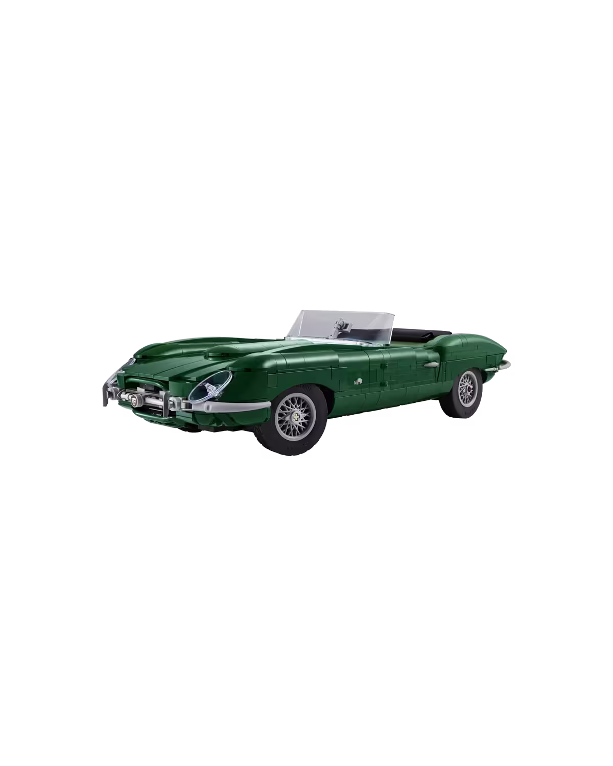 LEGO Icons 11381 Jaguar E-Type Classic Sports Car Set for Adults studio view 6