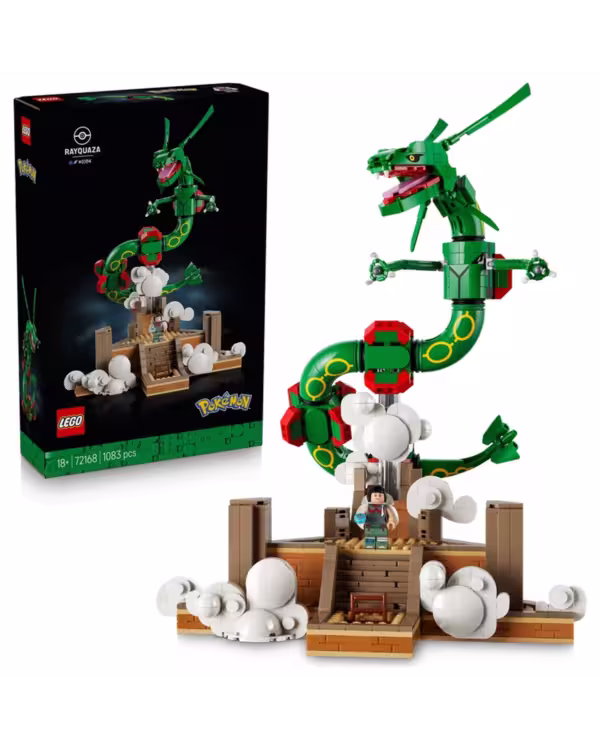 LEGO Pokémon 72168 Rayquaza Set for Adults view 1