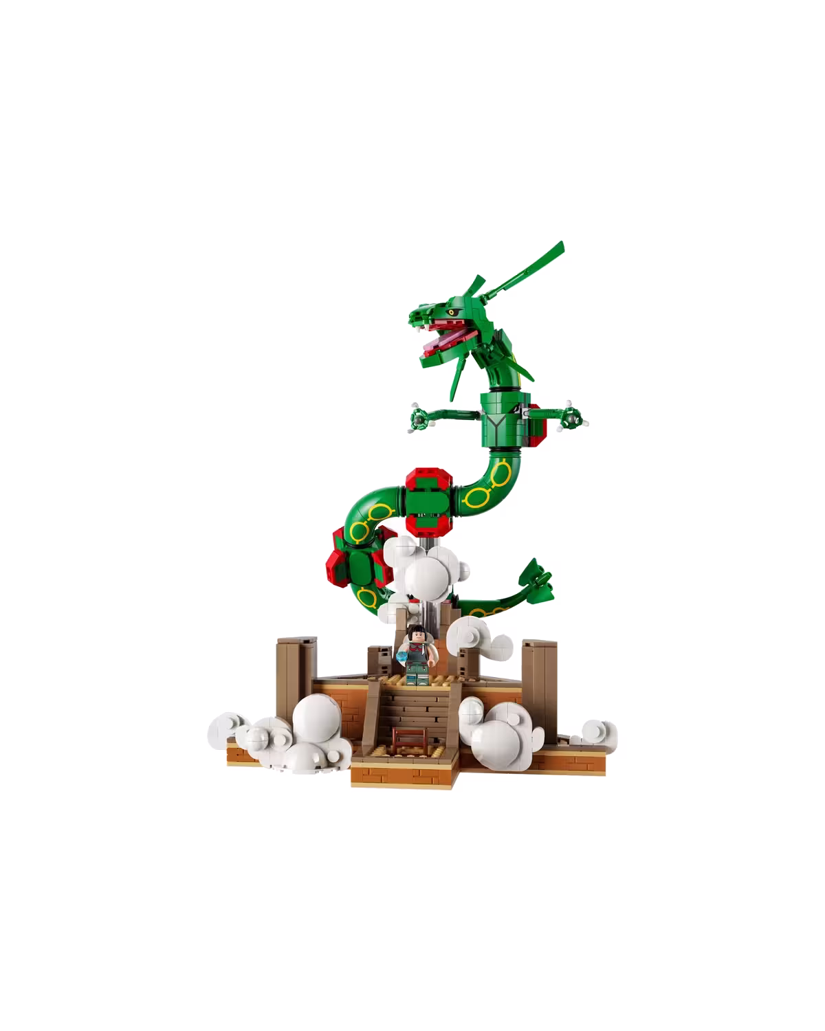 LEGO Pokémon 72168 Rayquaza Set for Adults studio view 2