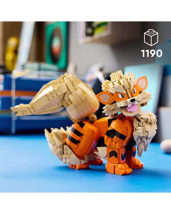 LEGO Pokémon 72160 Arcanine Set for Adults view 2