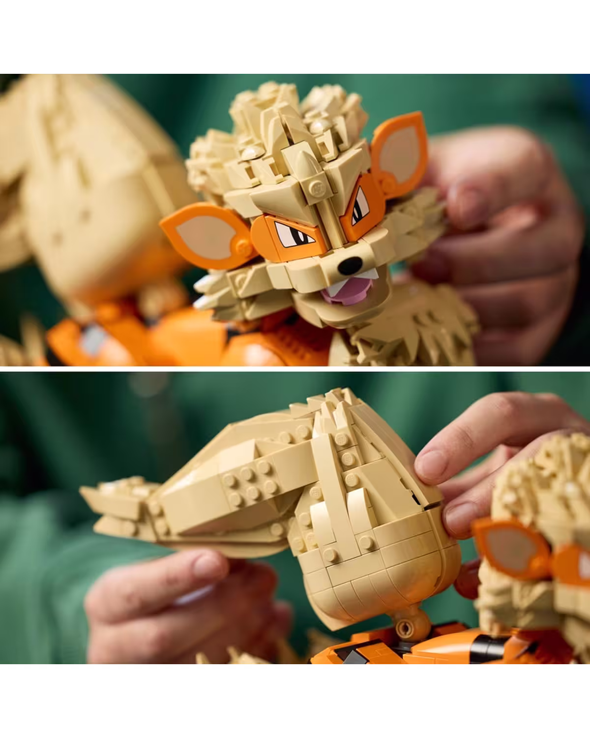 LEGO Pokémon 72160 Arcanine Set for Adults view 6