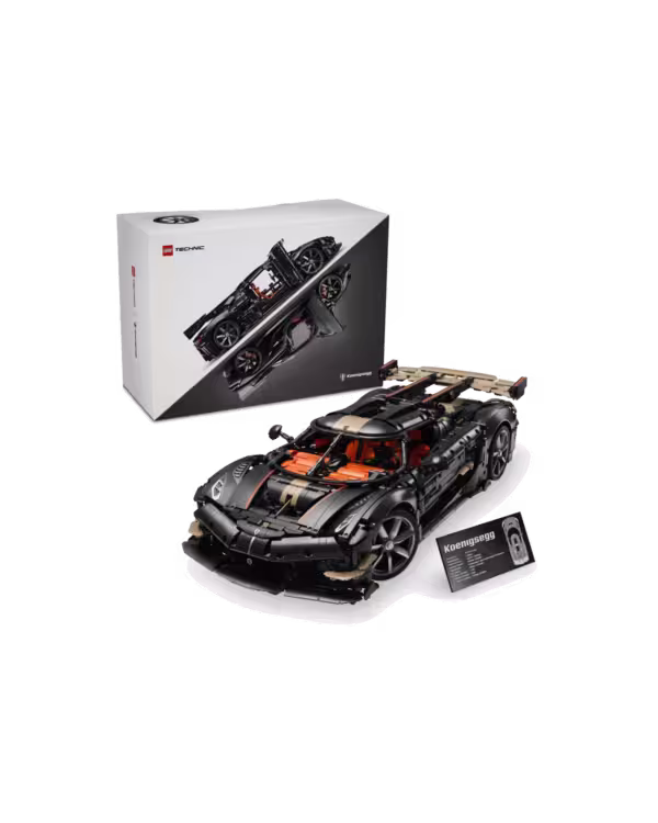 LEGO Technic 42232 Koenigsegg Sadair's Spear Megacar Set for Adults studio view 1