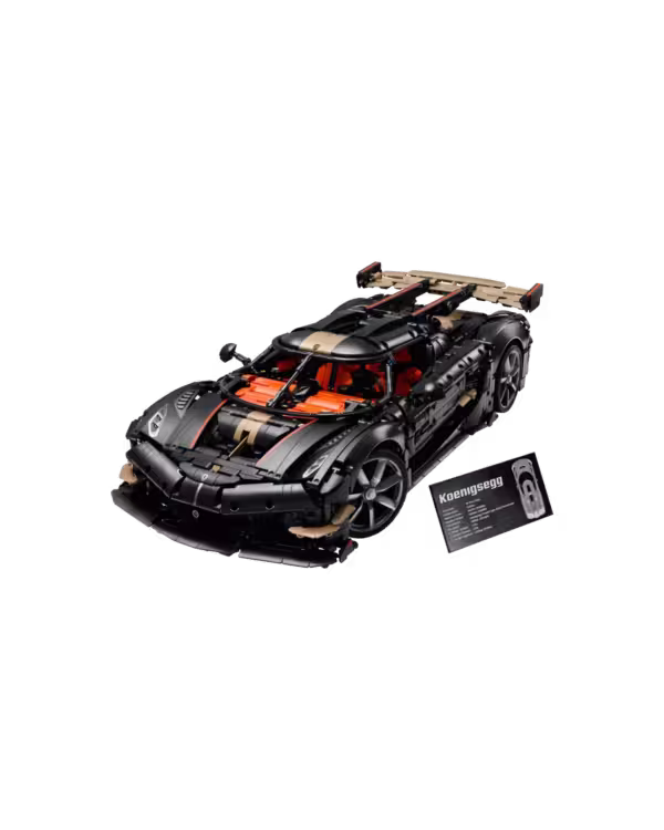 LEGO Technic 42232 Koenigsegg Sadair's Spear Megacar Set for Adults studio view 2