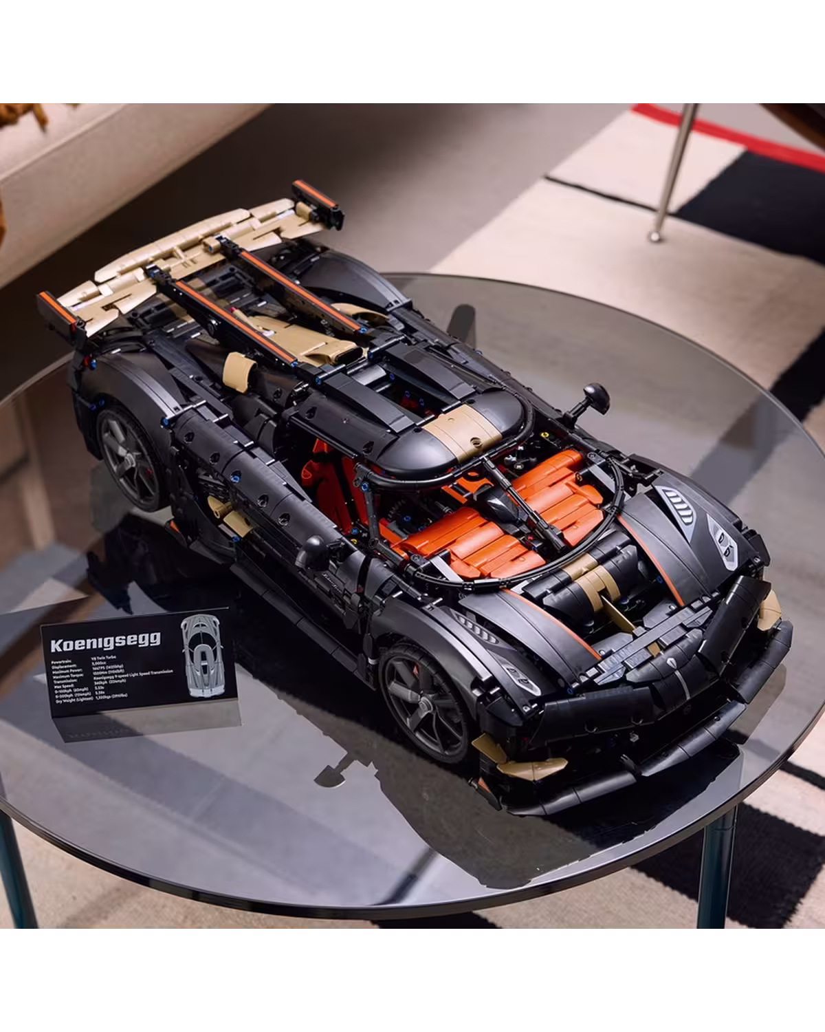 LEGO Technic 42232 Koenigsegg Sadair's Spear Megacar Set for Adults view 5