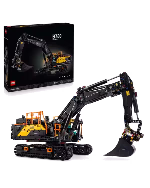 LEGO Technic 42215 Volvo EC500 Hybrid Excavator Set for Adults