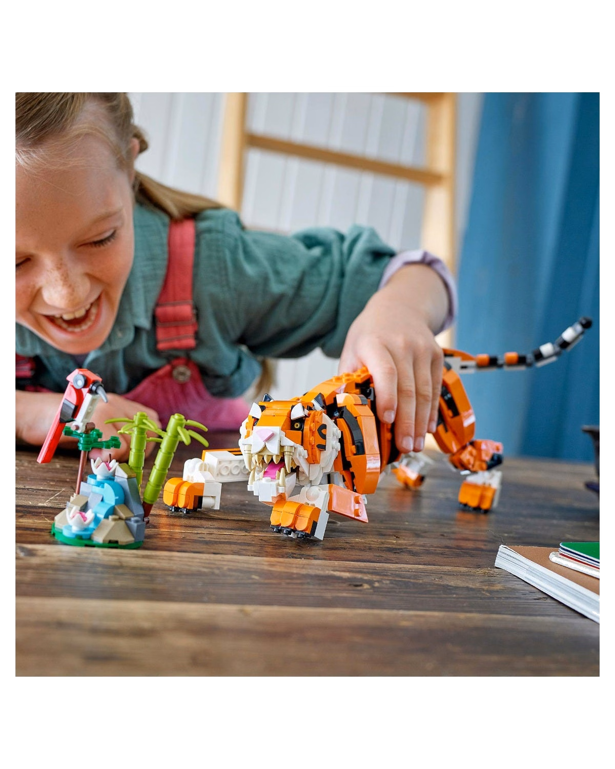 LEGO® Creator 3 In 1 Majestic Tiger Animal Building Toy 31129 - 4