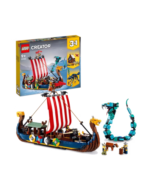 LEGO® 31132 Creator 3in1 Viking Ship and Midgard Serpent Set - 1