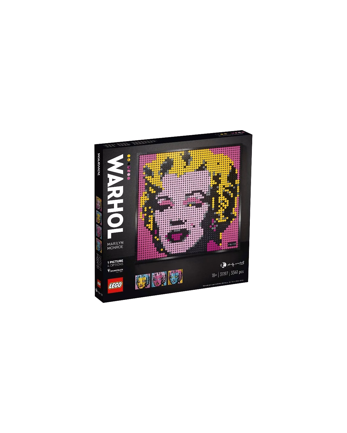 LEGO® Art Andy Warhol’s Marilyn Monroe Set for Adults 31197 - 6