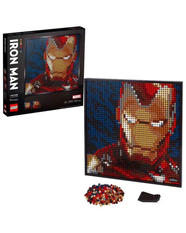 LEGO® Art Marvel Studios Iron Man Wall Décor Set 31199 - 1
