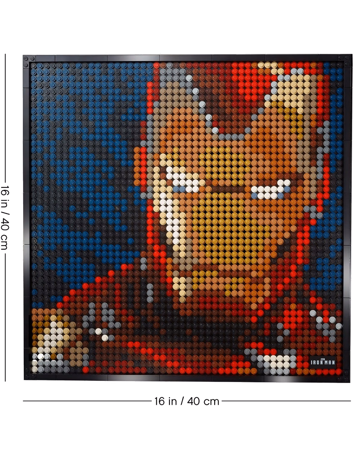 LEGO® Art Marvel Studios Iron Man Wall Décor Set 31199 - 8