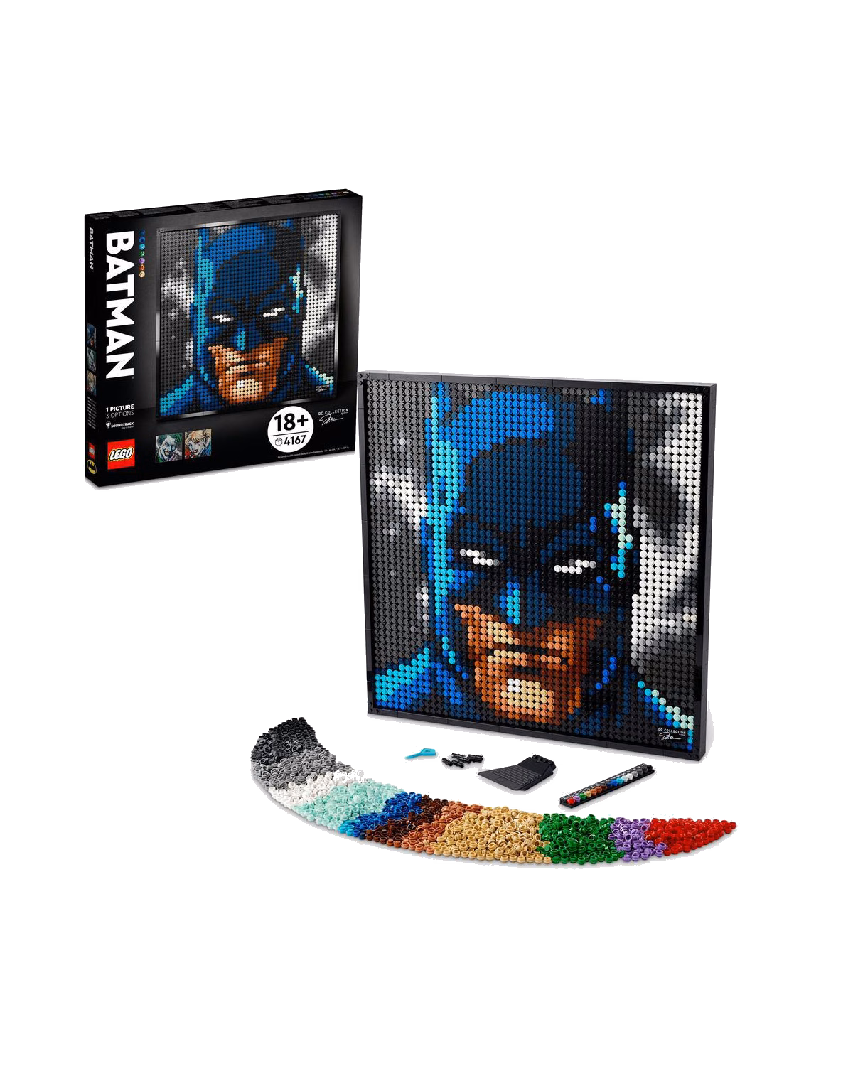 LEGO® 31205 Art Jim Lee Batman Collection Wall Decor Set - 1