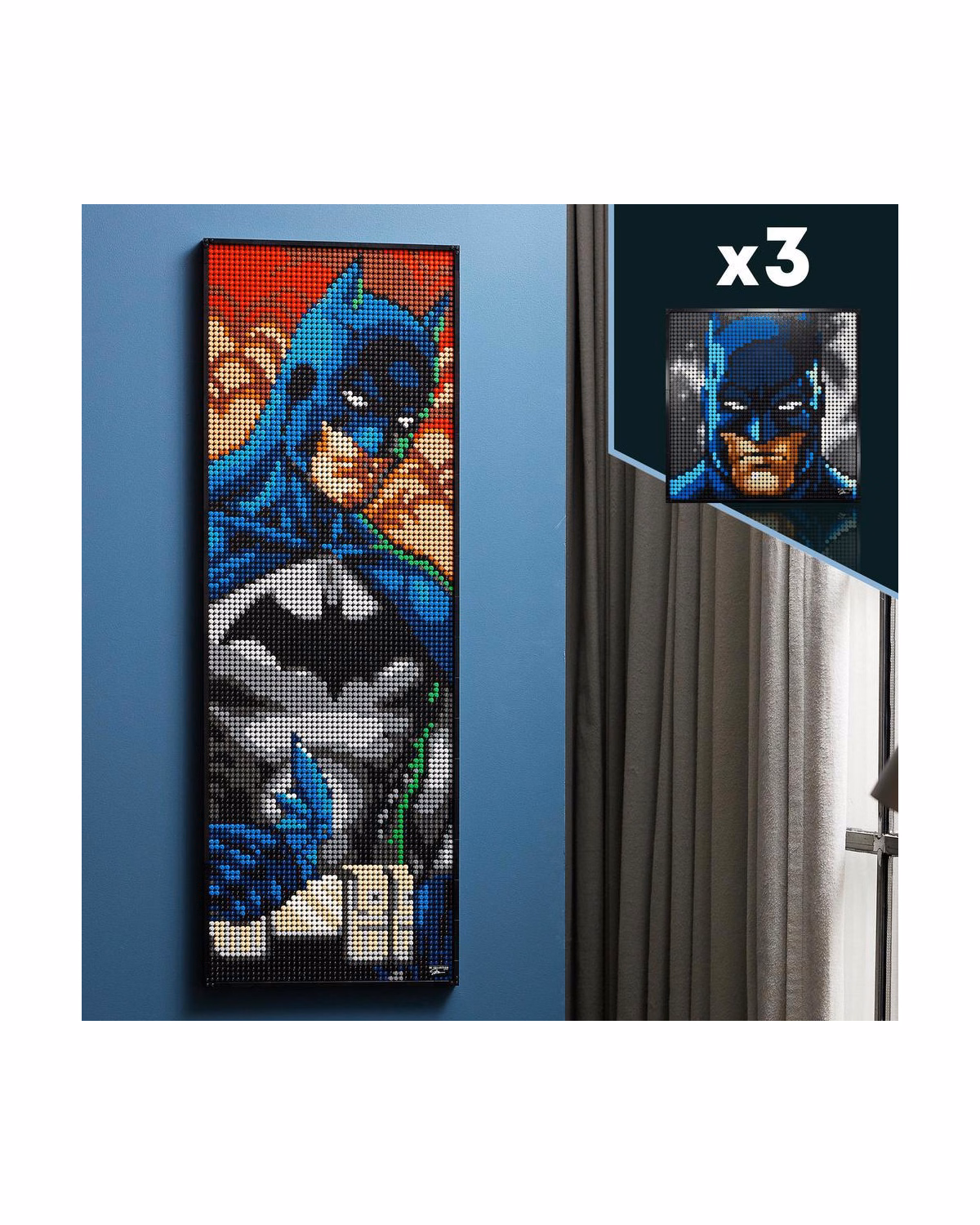 LEGO® 31205 Art Jim Lee Batman Collection Wall Decor Set - 3