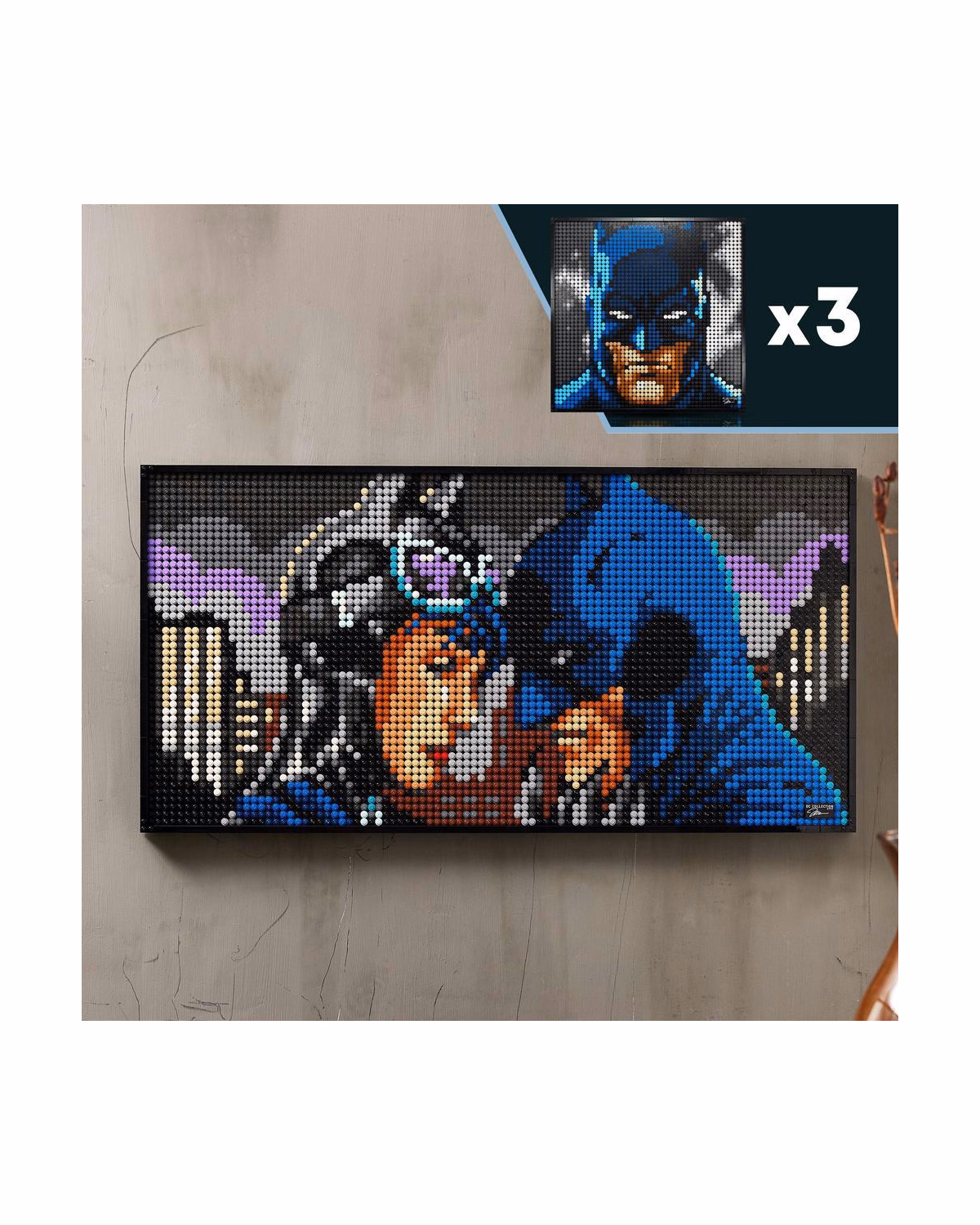 LEGO® 31205 Art Jim Lee Batman Collection Wall Decor Set - 4
