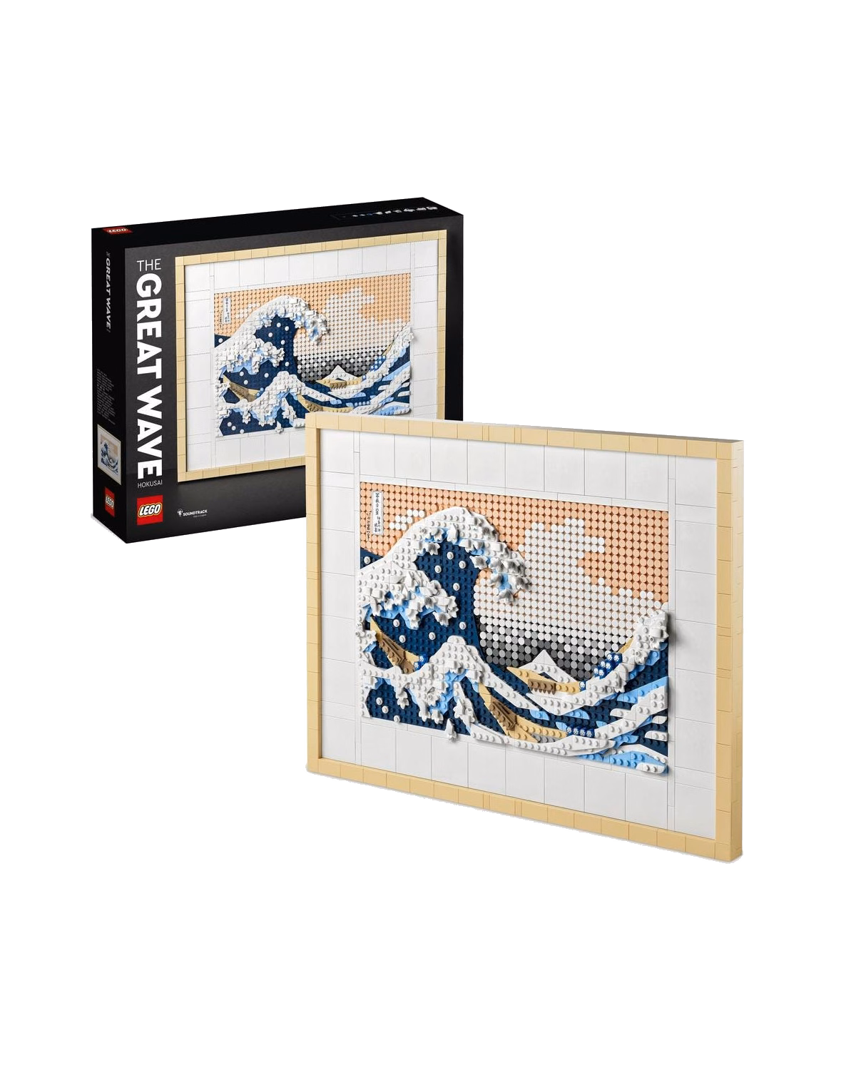 LEGO® 31208 ART Hokusai – The Great Wave Wall Art Adults Set - 1