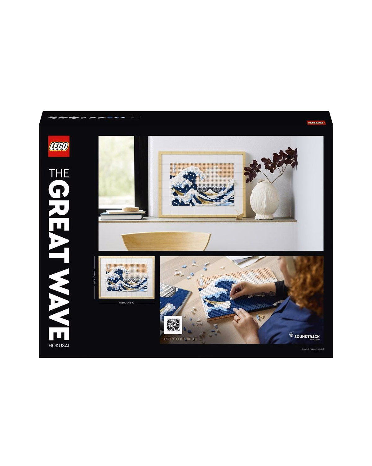 LEGO® 31208 ART Hokusai – The Great Wave Wall Art Adults Set - 2