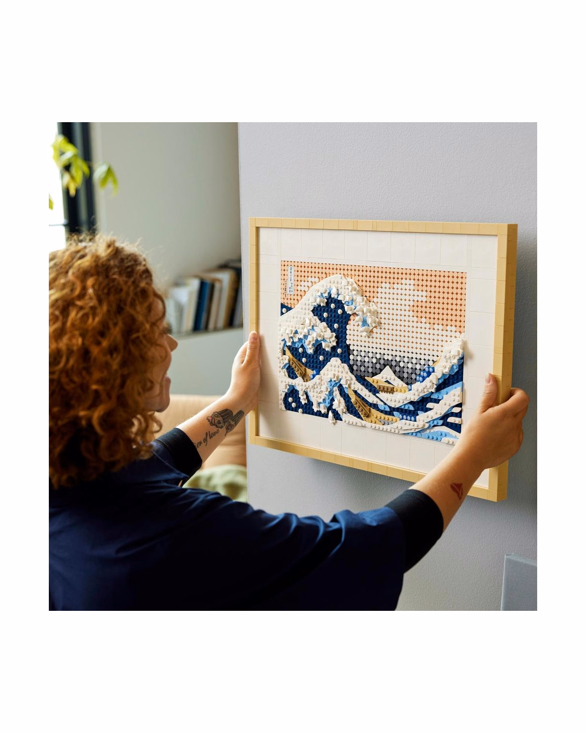 LEGO® 31208 ART Hokusai – The Great Wave Wall Art Adults Set - 7
