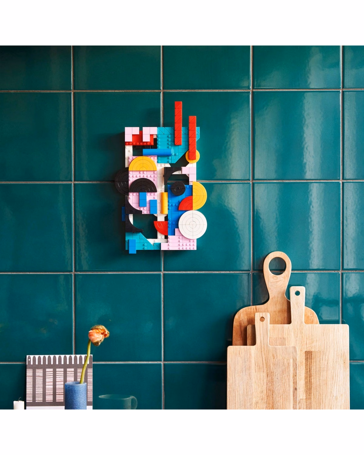 LEGO® 31210 Art Modern Art Colourful Abstract Wall Canvas Set - 5